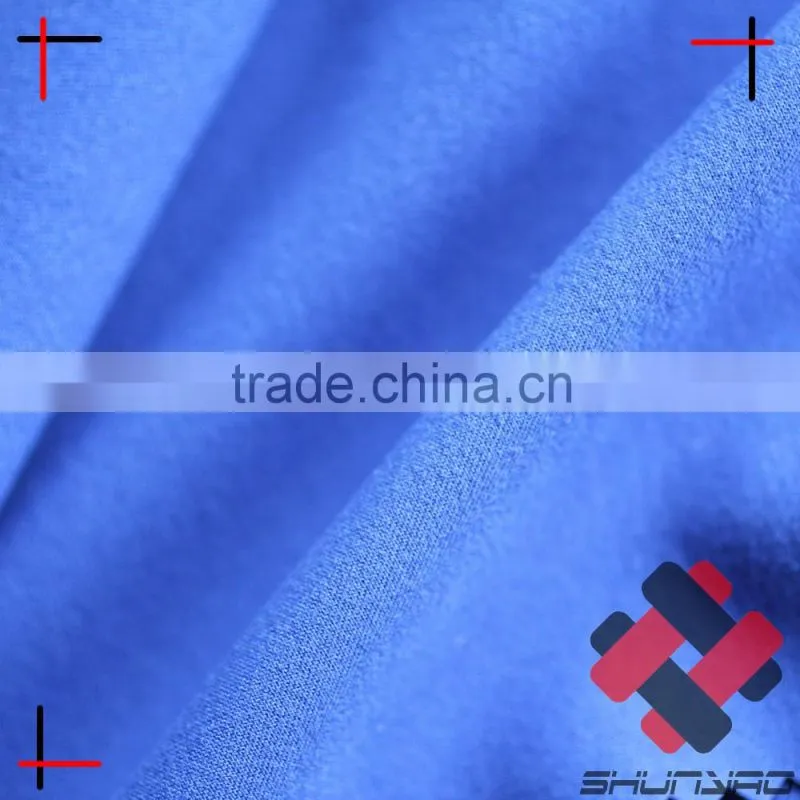 mechanical stretch microfiber peach twill fabric for beach shorts