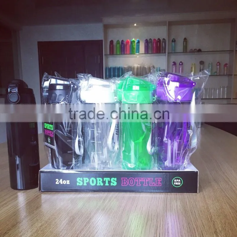 bpa free plastic sport water bottle available in various capacity