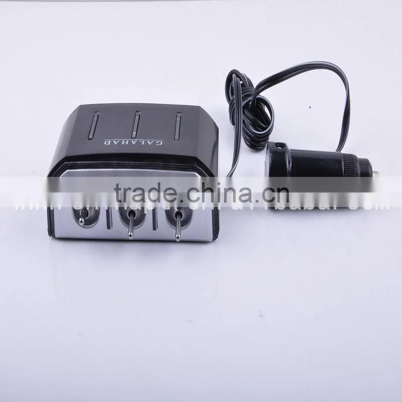 Three Outlets Toggle Switch Car Cigarette Socket