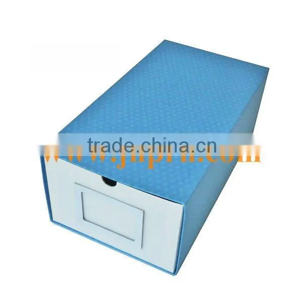 Grey cardboard box