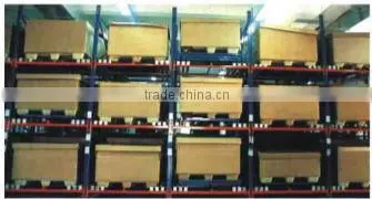 Small Warehouse Push Back Rack for Cargo with Few Categories