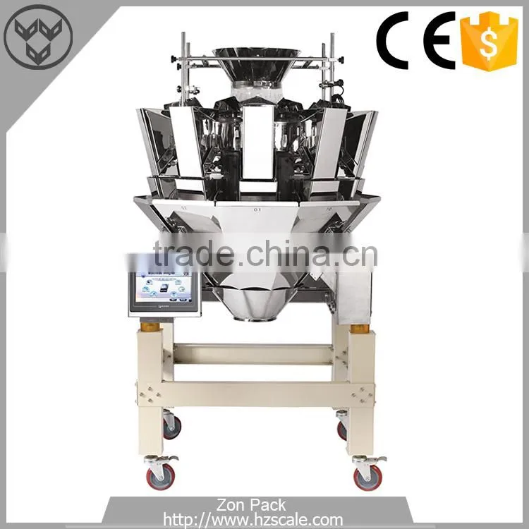 Electric Automatic 304 Stainless Steel 10 Heads Weighing Scale