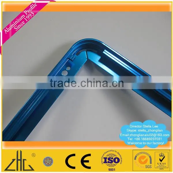 Wow!! aluminium frame aluminium box profile for television/custom aluminium tv stand factory/brushed anodized aluminium tv frame