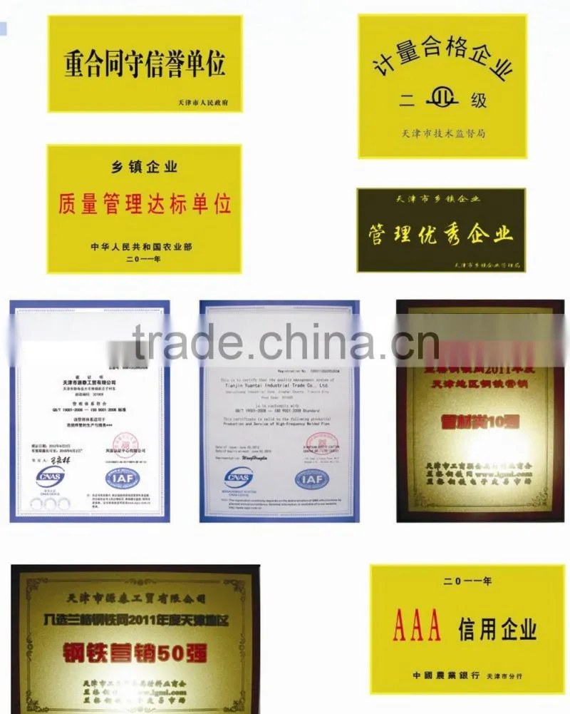 Galvanized / pre galvanized steel tube / pipe iron tube with manufacture directly supply