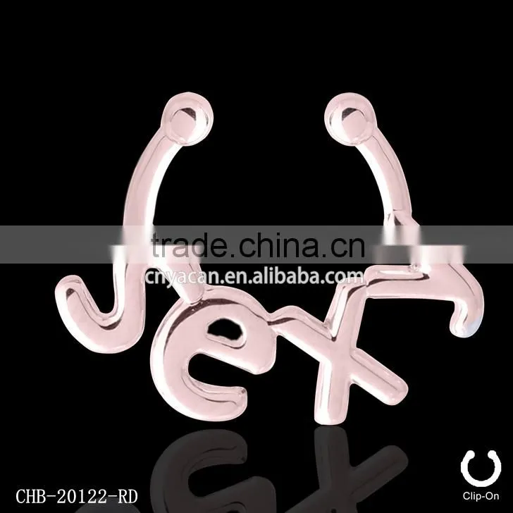 Newest Designs Surgical Steel Septum Clicker Hot Sale Nose Ring