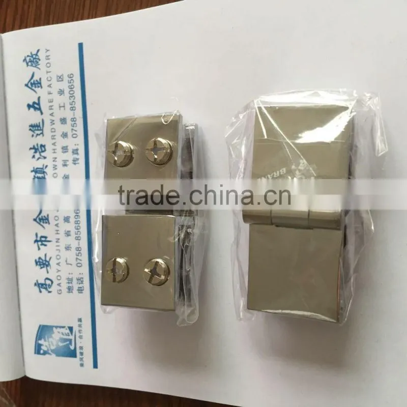 HJ-268 Specializing in the production display cabinet glass hinge/Made in china display cabinet glass hinge