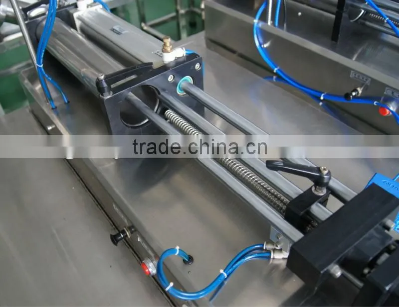 stainless steel liquid soap pneumatic filling machine