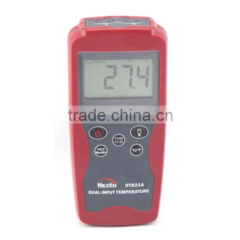 K-Type Two Channel industrial digital thermometer wholesale
