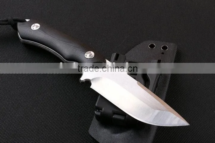OEM D2 hunting knife fixed blade 60 hrc