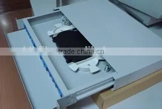 24 cores sc simplex fiber patch panel/ drawing type 24 ports sc fibre patch panel