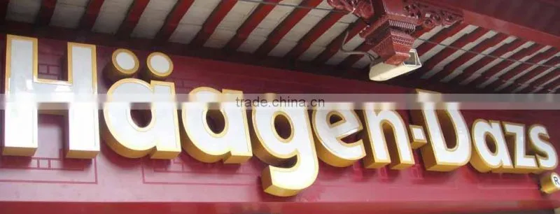 High Brightness Channel letter LED,Illuminated Signs,Outdoor led letter