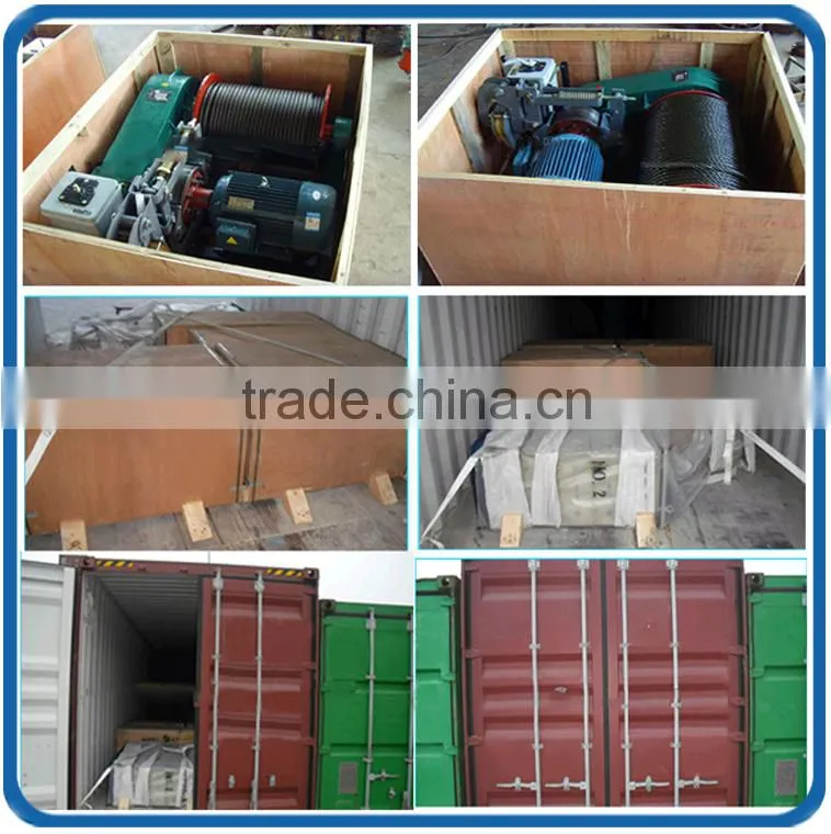 JK 5ton wire rope high speed electric winch