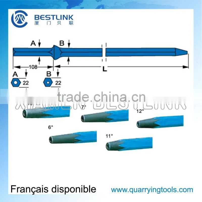 Tapered drill rod&Integral drill rod f