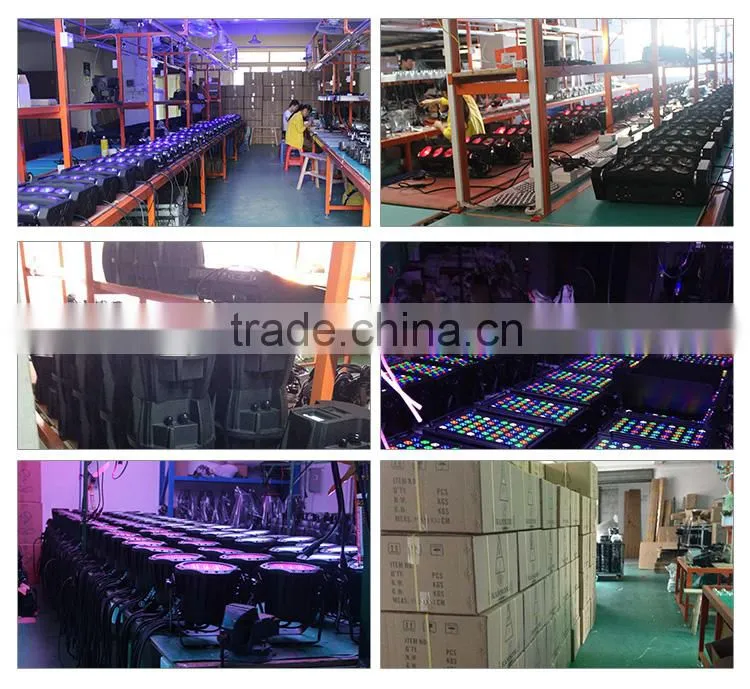 Top 1 Hot Sales Outdoor 18x18w 6in1 led wall Washer Lamp Holiday Lighting