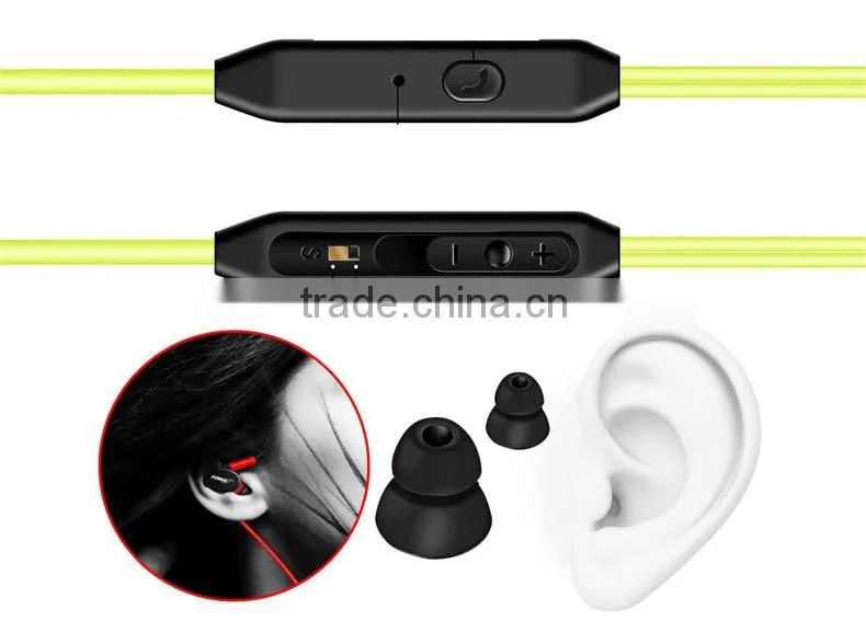 Running Earphone Ear Hook Sports 3.5mm Wire HIFI Headphone with Mic Volume Control