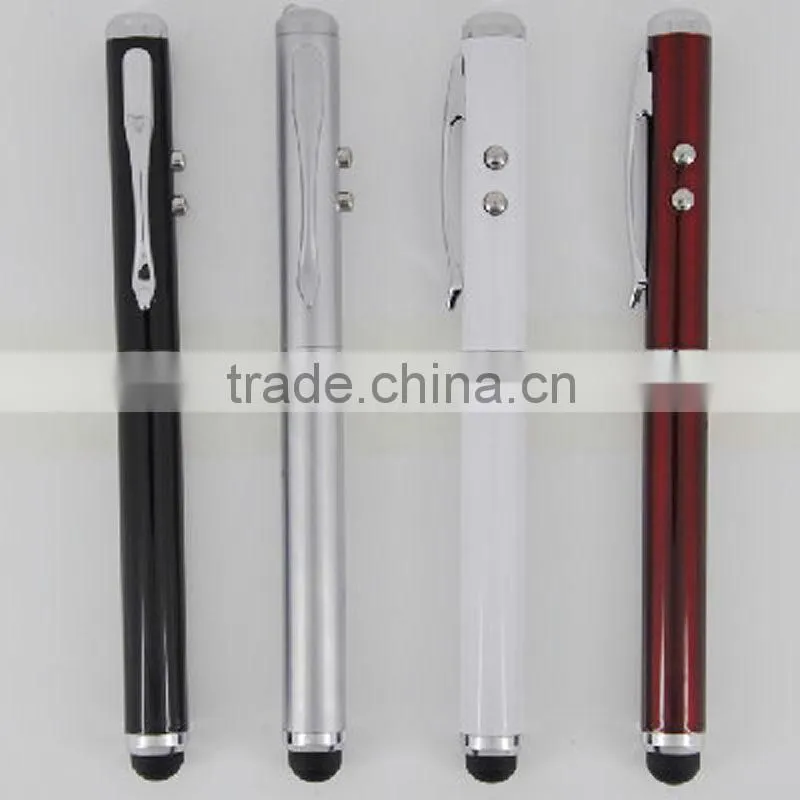 3 in 1 Capacitive Stylus Touch Screen Pen with LED Light for Tablet