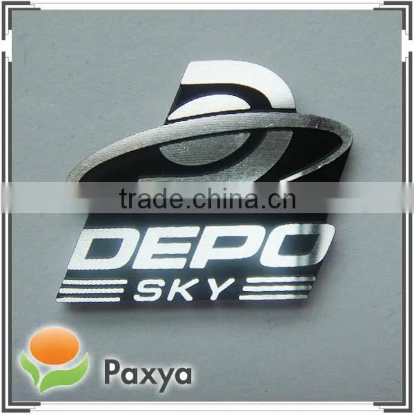 Aluminum cold extrusion metal sticker label