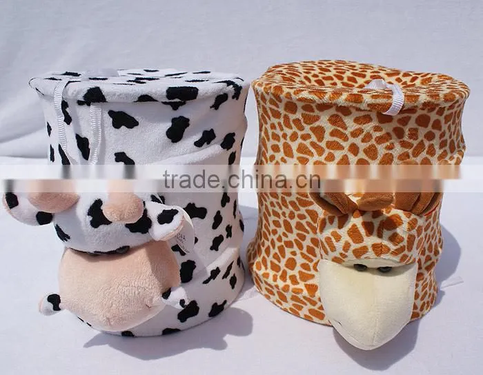 Cute animal storage hamper toys