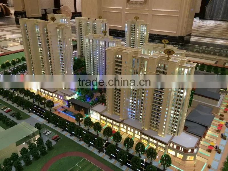 Architecture model making miniature building scale models