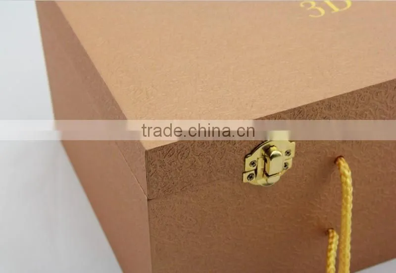 Luxury wooden gift packaing box / wooden wine packaging box