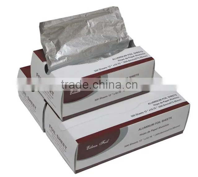 Heavy Duty Aluminium Foil Pop up Foil Sheets 500PK