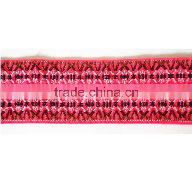 Popular Jacquard Elastic for Women Waist Belts 50mm