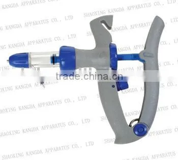 Best selling pet clinic Plastic steel Continuous syringe F-type