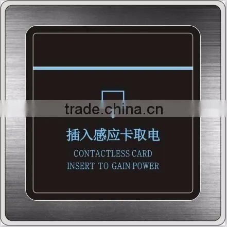 Hot sales hotel room energy saving switch key card power wall switch