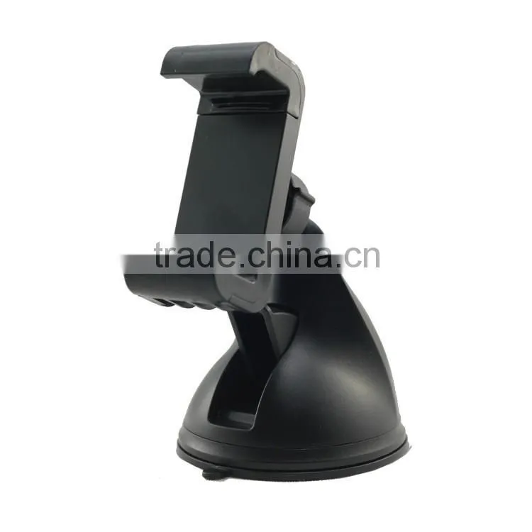 Lazy man windsheild mount holder rotating function clip design sucker cup phone stand