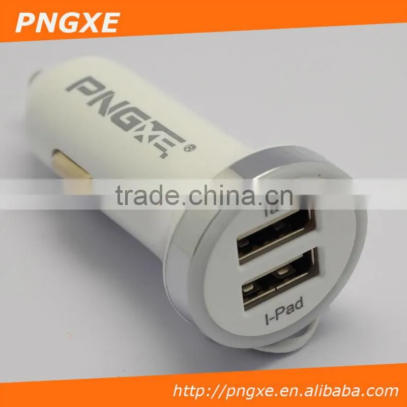 Hot sale retractable car wireless charger power bank for iPad 2014