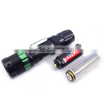 aluminum rechargeable diving torch light