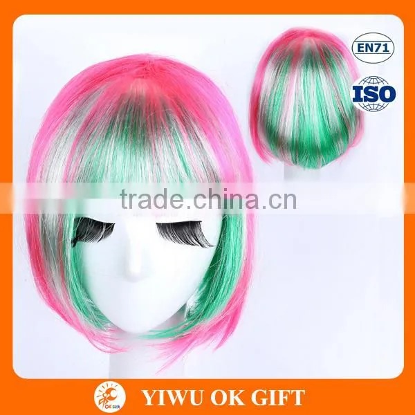 Cheap colorful Japanese bob party wigs