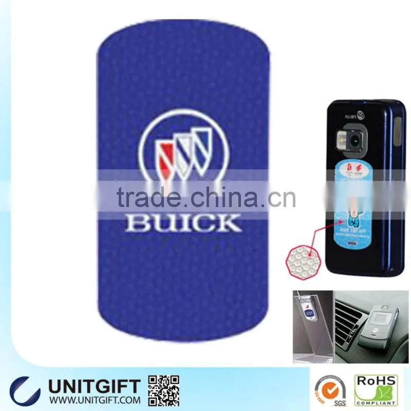 Silicone anti slip mobile grid