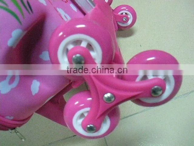 3d eva luggage bag with trolly