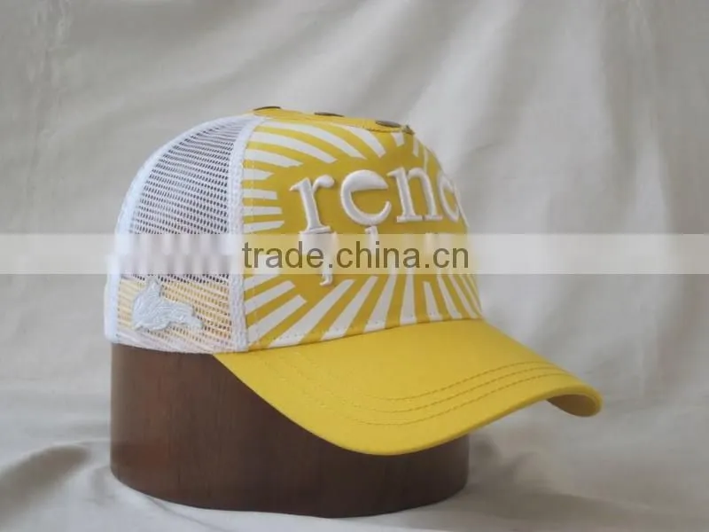 High Quality fashional 5 Panel mesh cap with LOGO