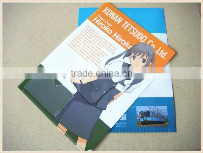 2014 Hight Quality PP Plastic Folder Document Folder