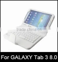 Trade Assurance pu leather tablet pc case with keyboard and touchpad