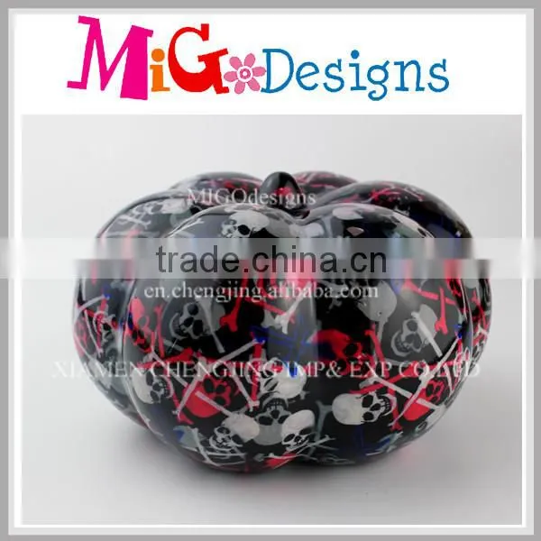Purple Ceramic Halloween Incense Burner Decor Gift OEM
