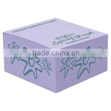 Note Cube Paper Block pallet notepad