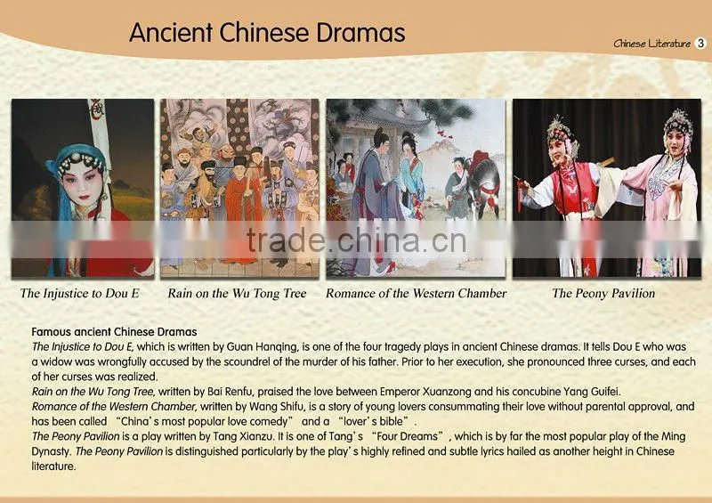 wall chart for children education,Ancient Chinese Mythologies teaching wall charts