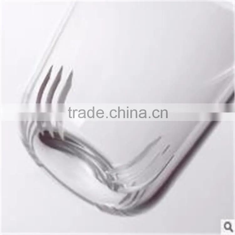 High quality 350ml heat resistant borosilicate glass tea cup/pot hand-made
