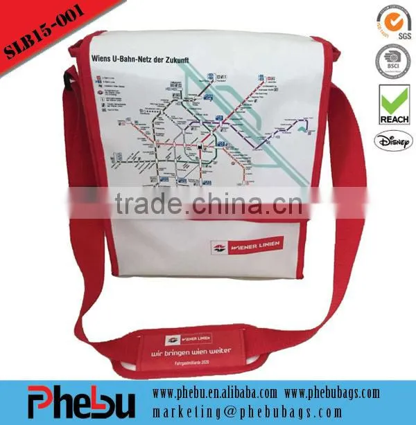 Leather shoulder messenger bag for men(SLB15-003)