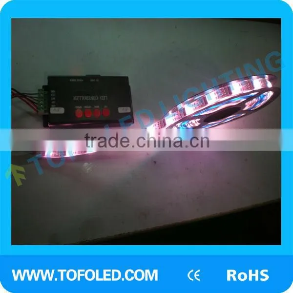 rgb color changing 5V WS2811 digital led strip light