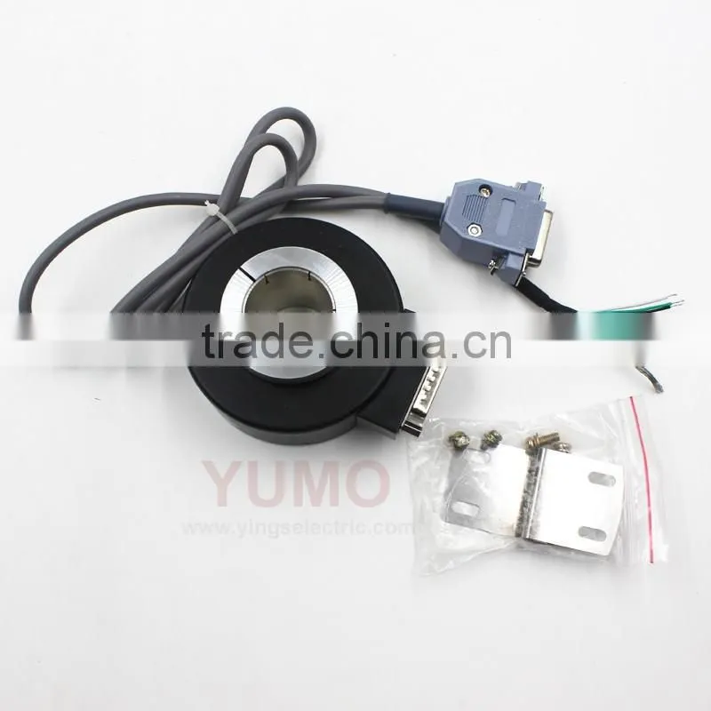 OEM 20mm 1024 pulse 15pin yueqing manufacturing company rotary encoder hollow