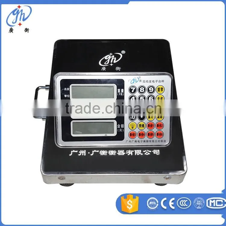 full stainless steel wireless scale with wifi / precision platform wireless scale