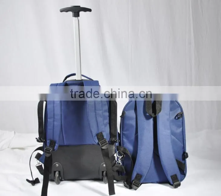 Hot sale Trolley School Bag Car and Backpack bag