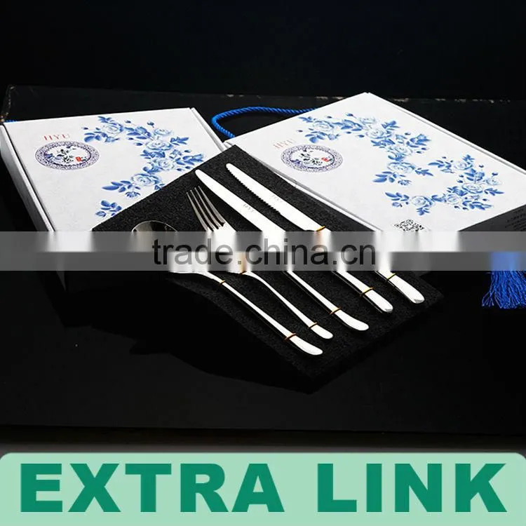 New Products Wholesale Custom Design Fork Chopstick Spoon Bowl Set Tableware Packaging Box