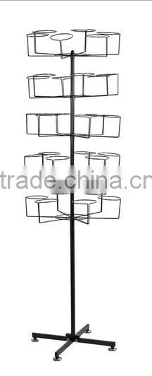 Garden or Flower Seeds Pole Display Rack