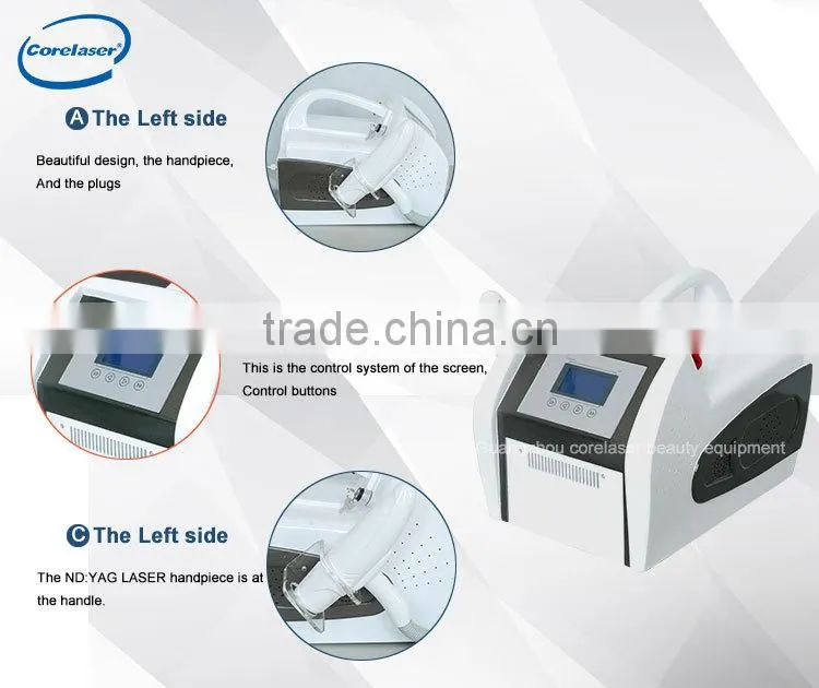 best tattoo removal laser 1064/532 nd yag laser beauty studio machine