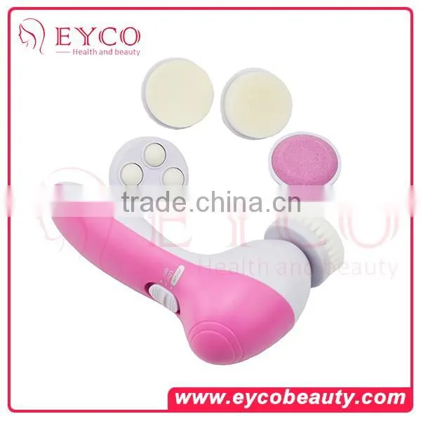 facial cleansing brushes face brush cleansing silicone facial brush 5in1 facial brush set